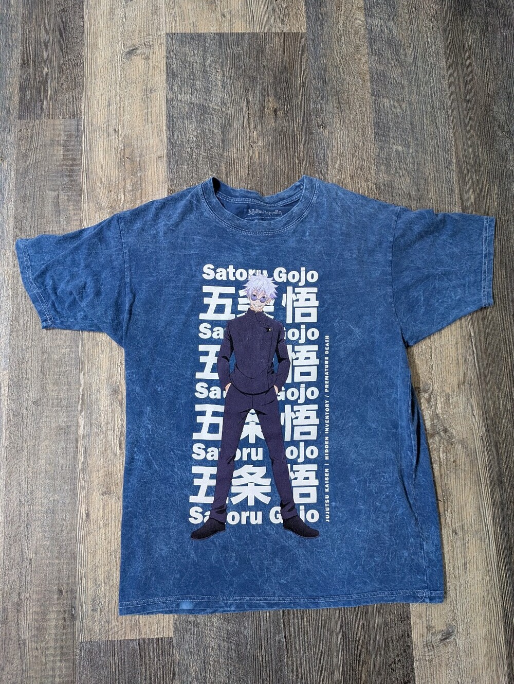 Jujutsu Kaisen Anime Gojo Mens Medium Shirt